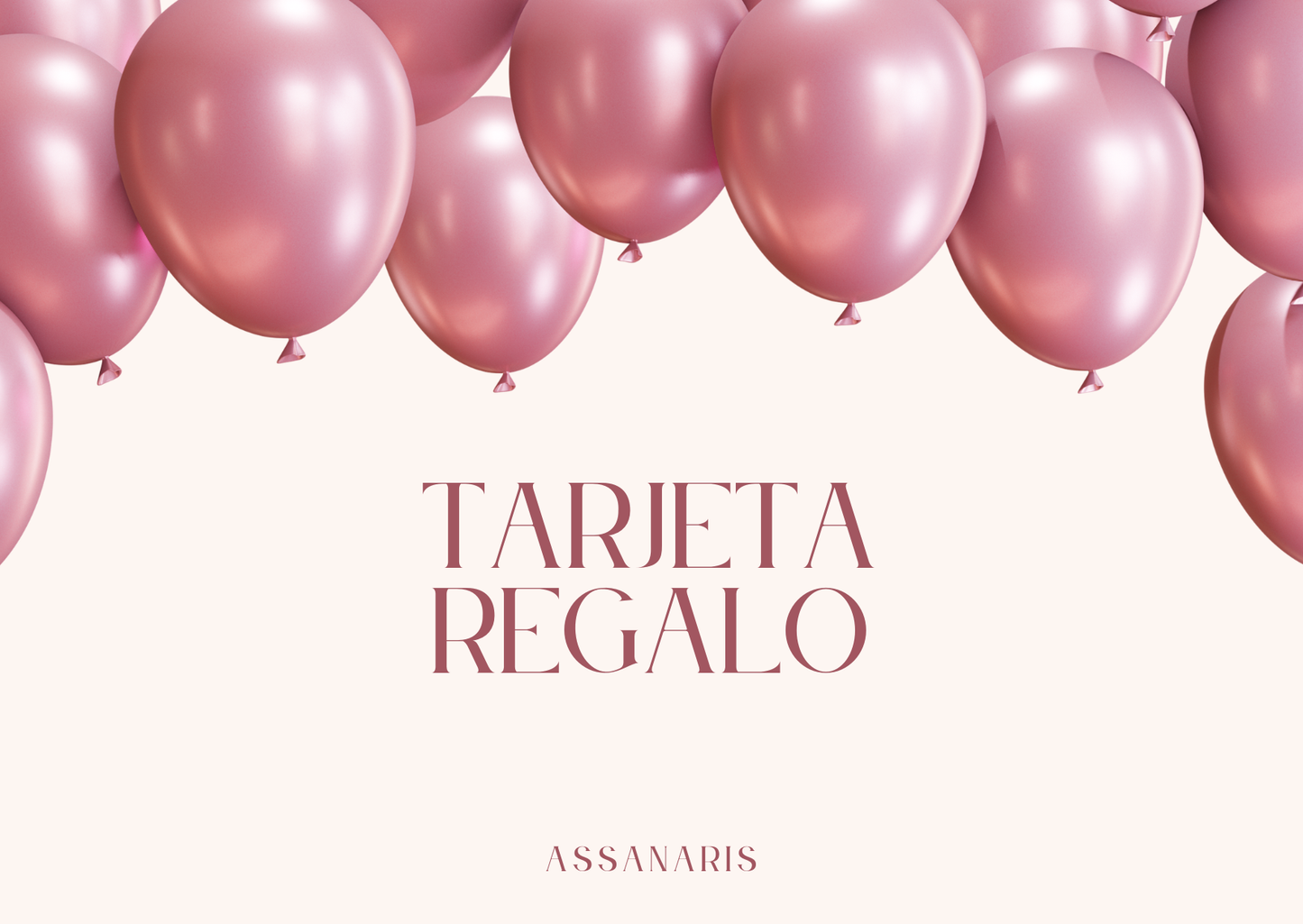 Tarjeta regalo Assanaris