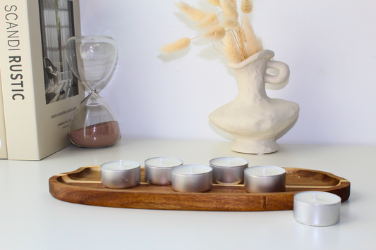 Pack 6 velas de té